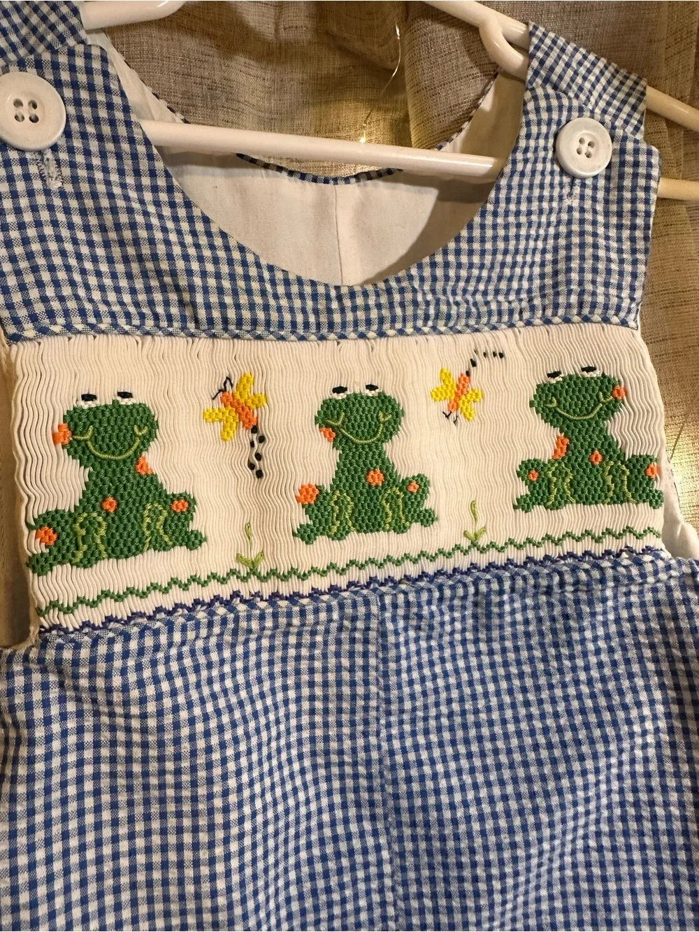 Smocked Frocks light blue